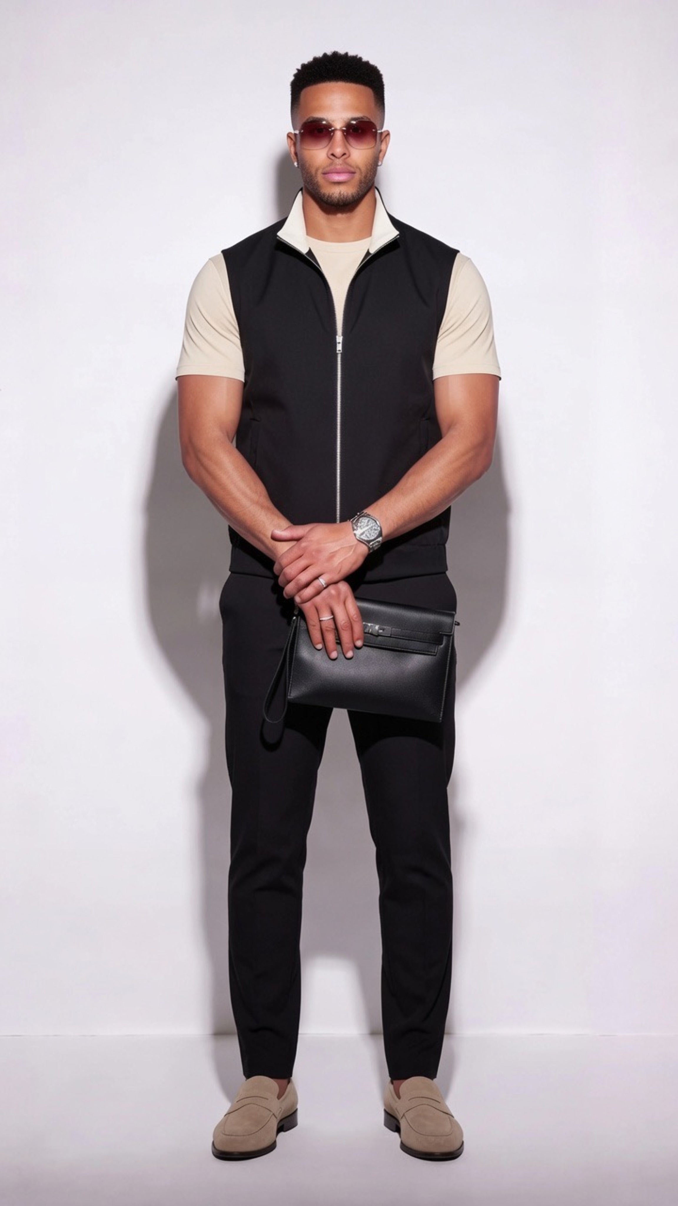 Ensemble Luxe Zip & Pantalon