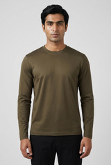 Shiny Longsleeve Olive Green