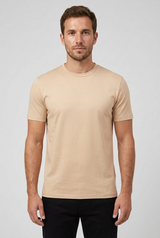 Shiny T-Shirt Beige