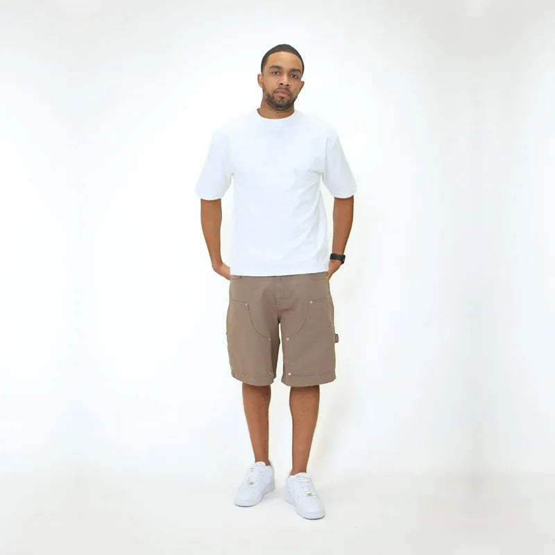 RUST CARPENTER SHORTS