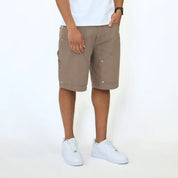 RUST CARPENTER SHORTS
