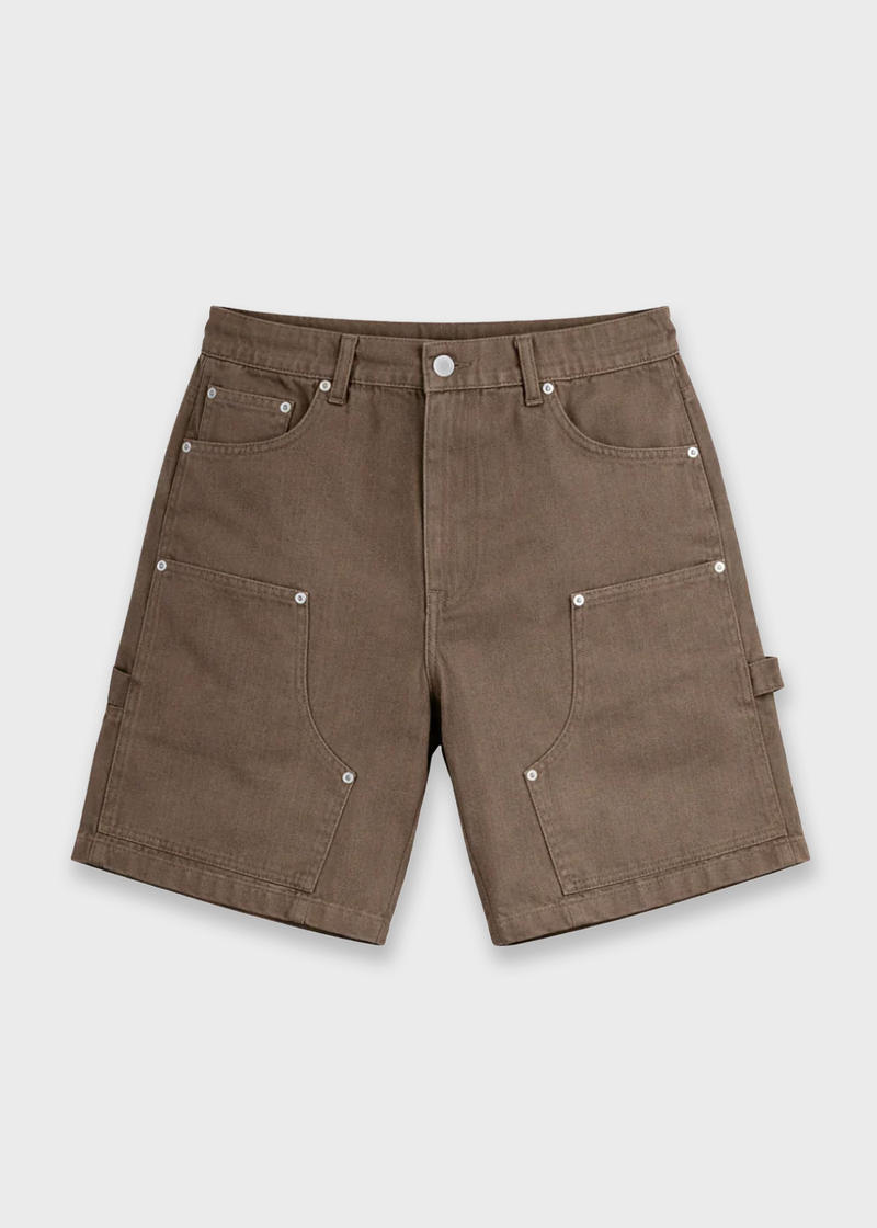 RUST CARPENTER SHORTS