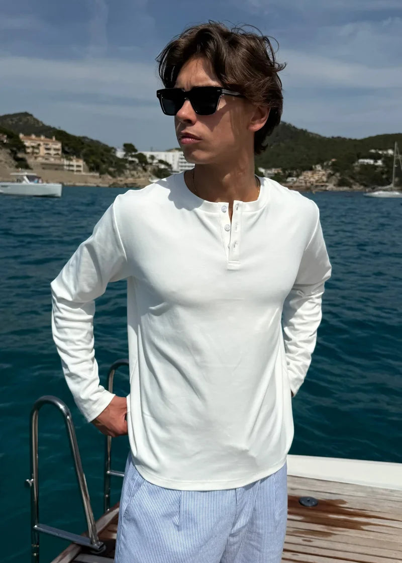 HENLEY LONGSLEEVE