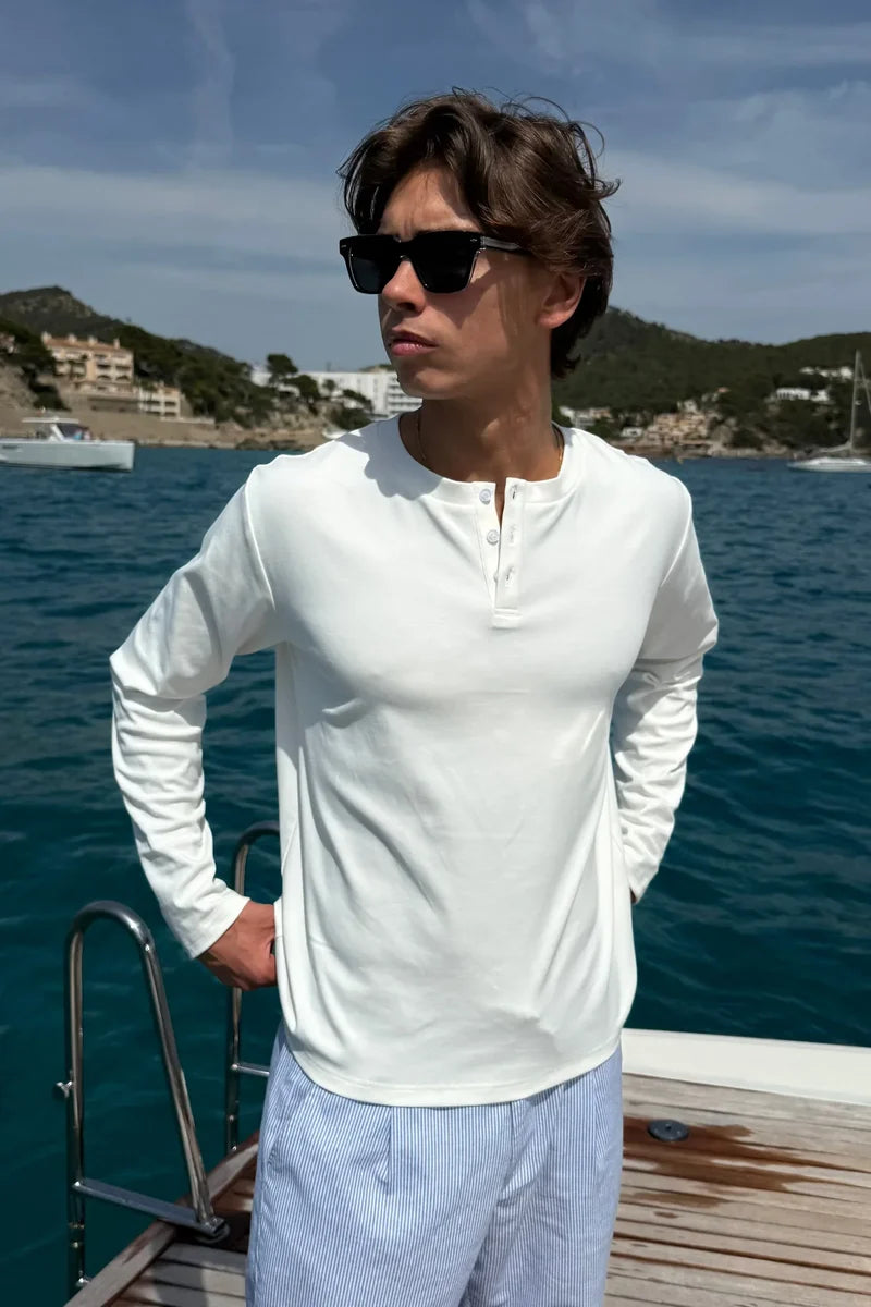 HENLEY LONGSLEEVE