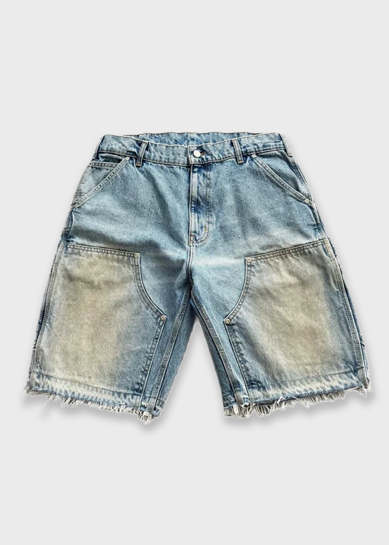 WASHED CARPENTER JORTS