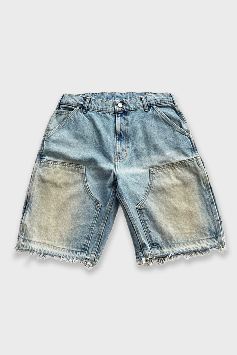WASHED CARPENTER JORTS