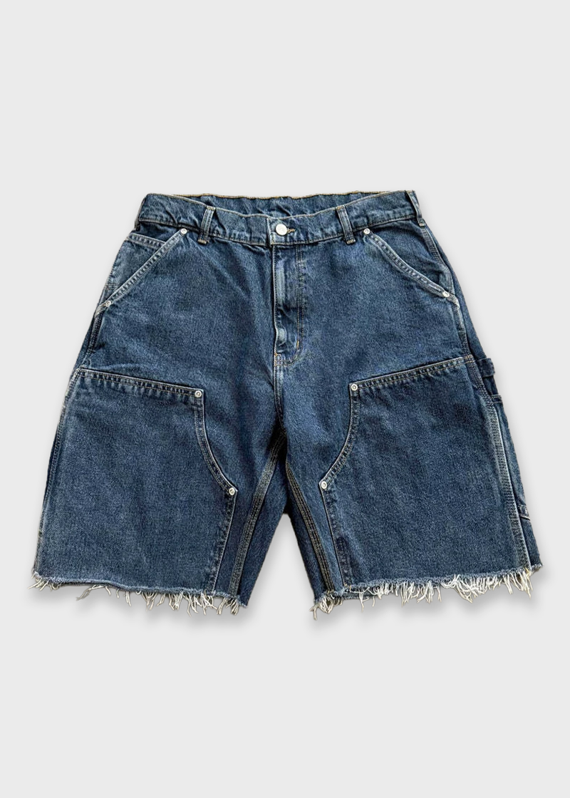 WASHED CARPENTER JORTS