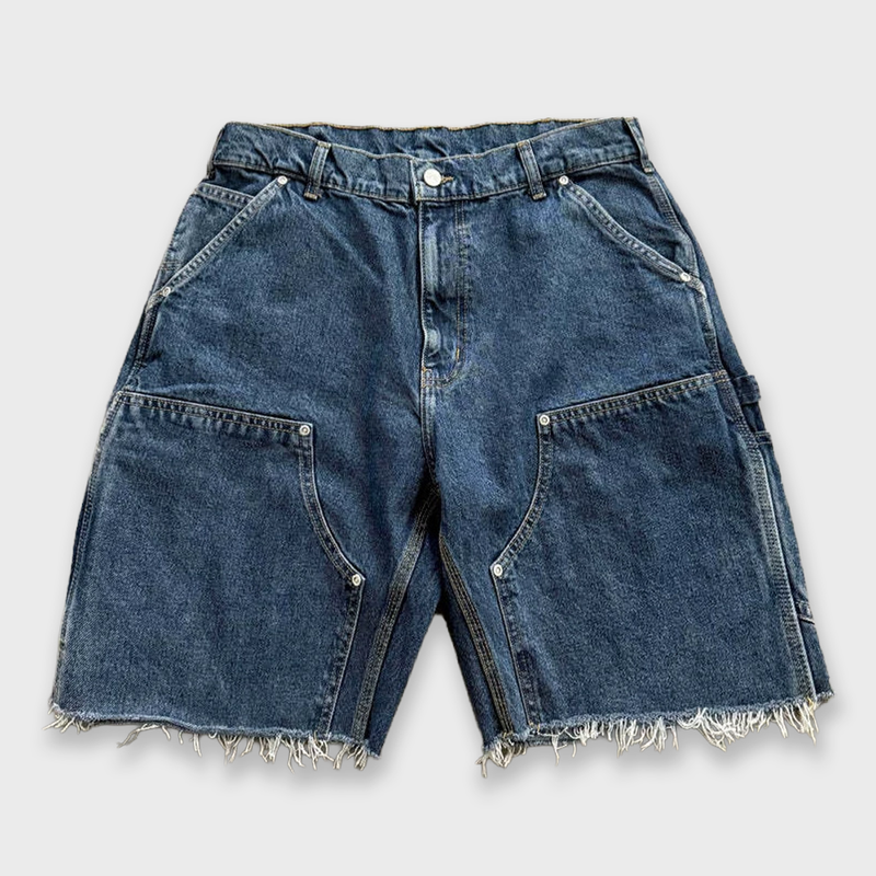 WASHED CARPENTER JORTS