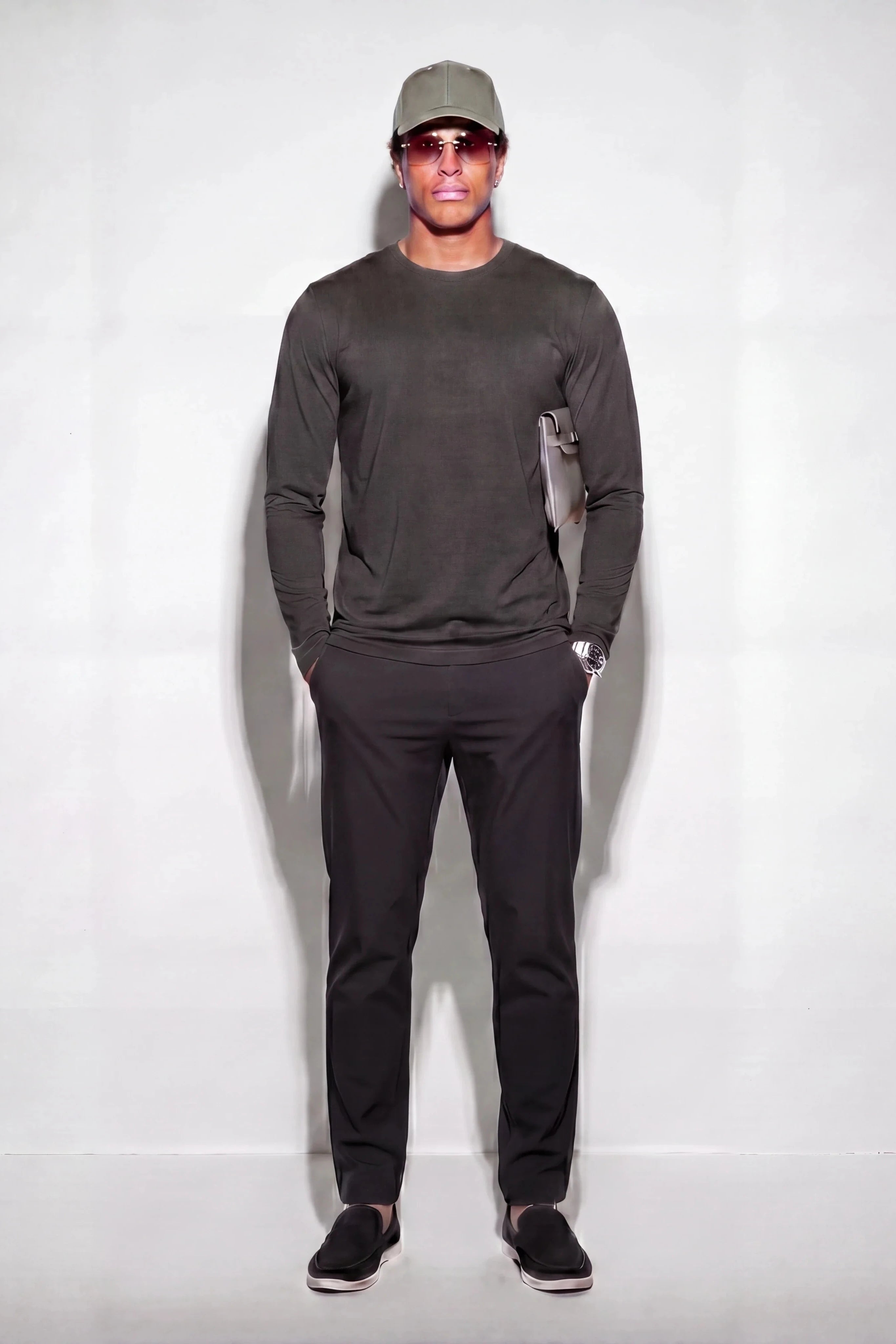 Black longsleeve t-shirt