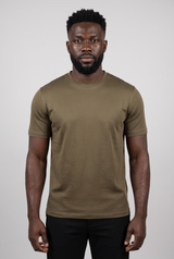 Shiny T-Shirt Olive Green