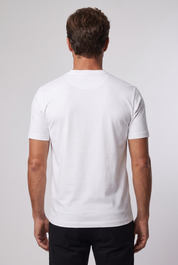 T-shirt blanc MONVALERE vu de dos