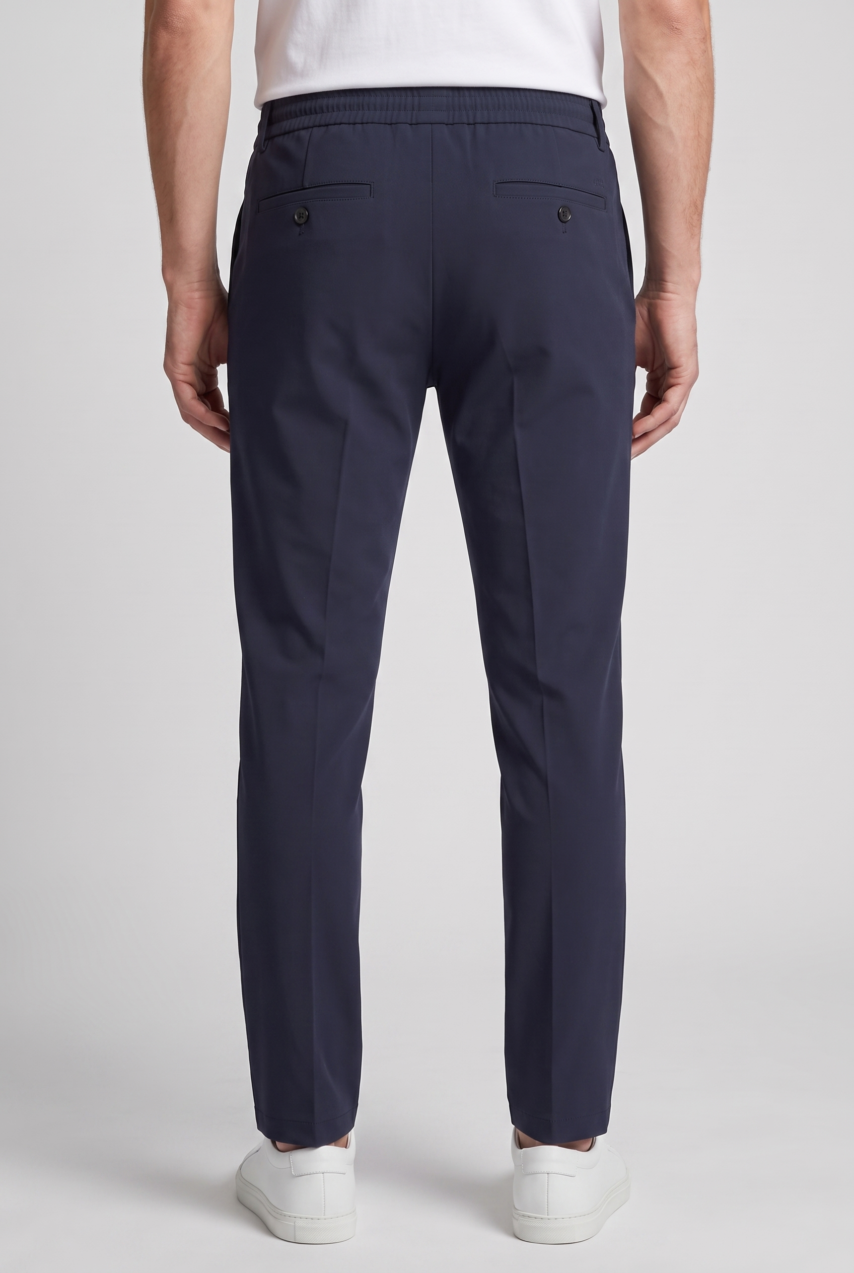 Pantalon bleu marine MONVALERE vu de dos
