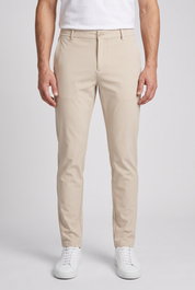 Chino Pants Sand MONVALERE, vue de face