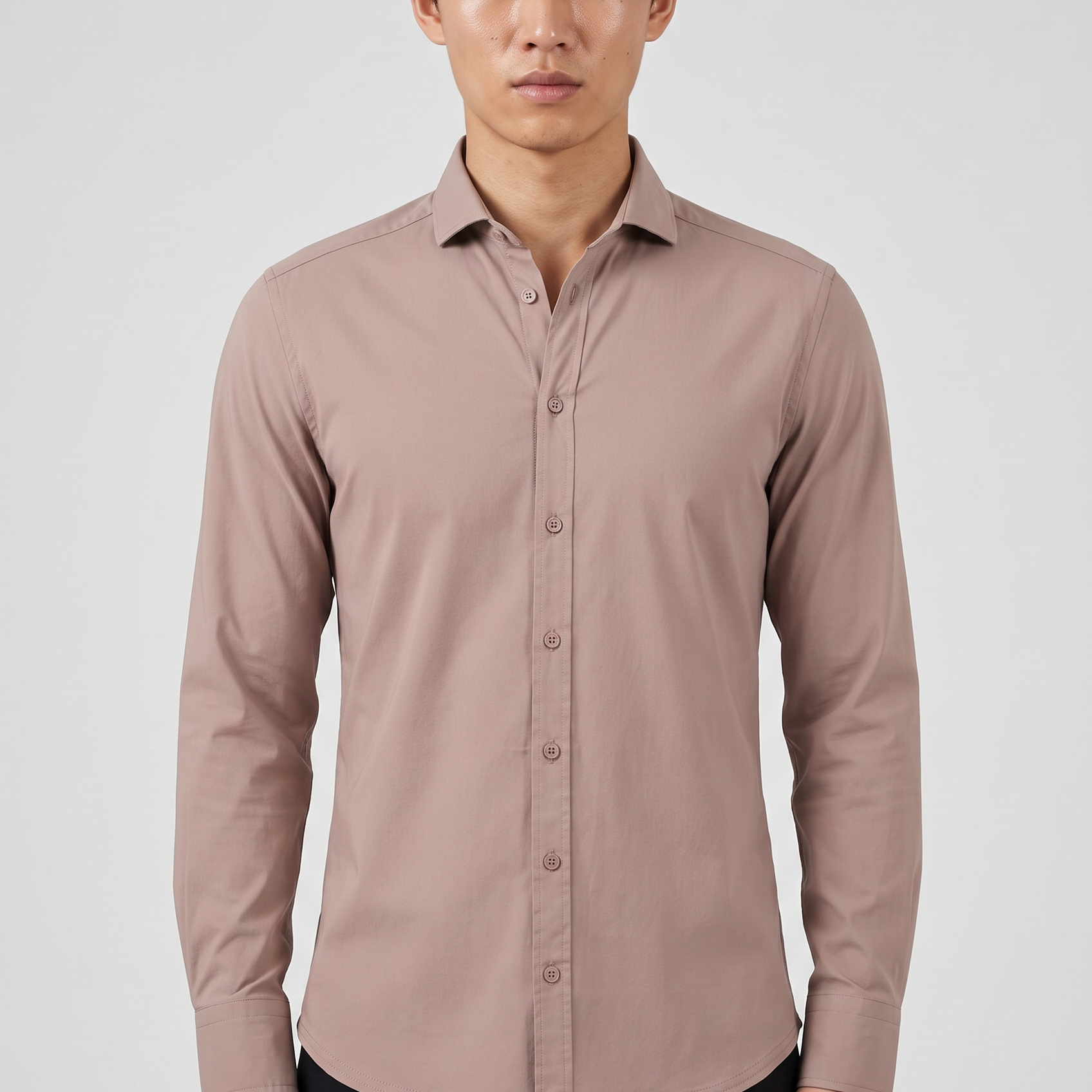 Elegant Shirt Navy Falcon MONVALERE, vue de face
