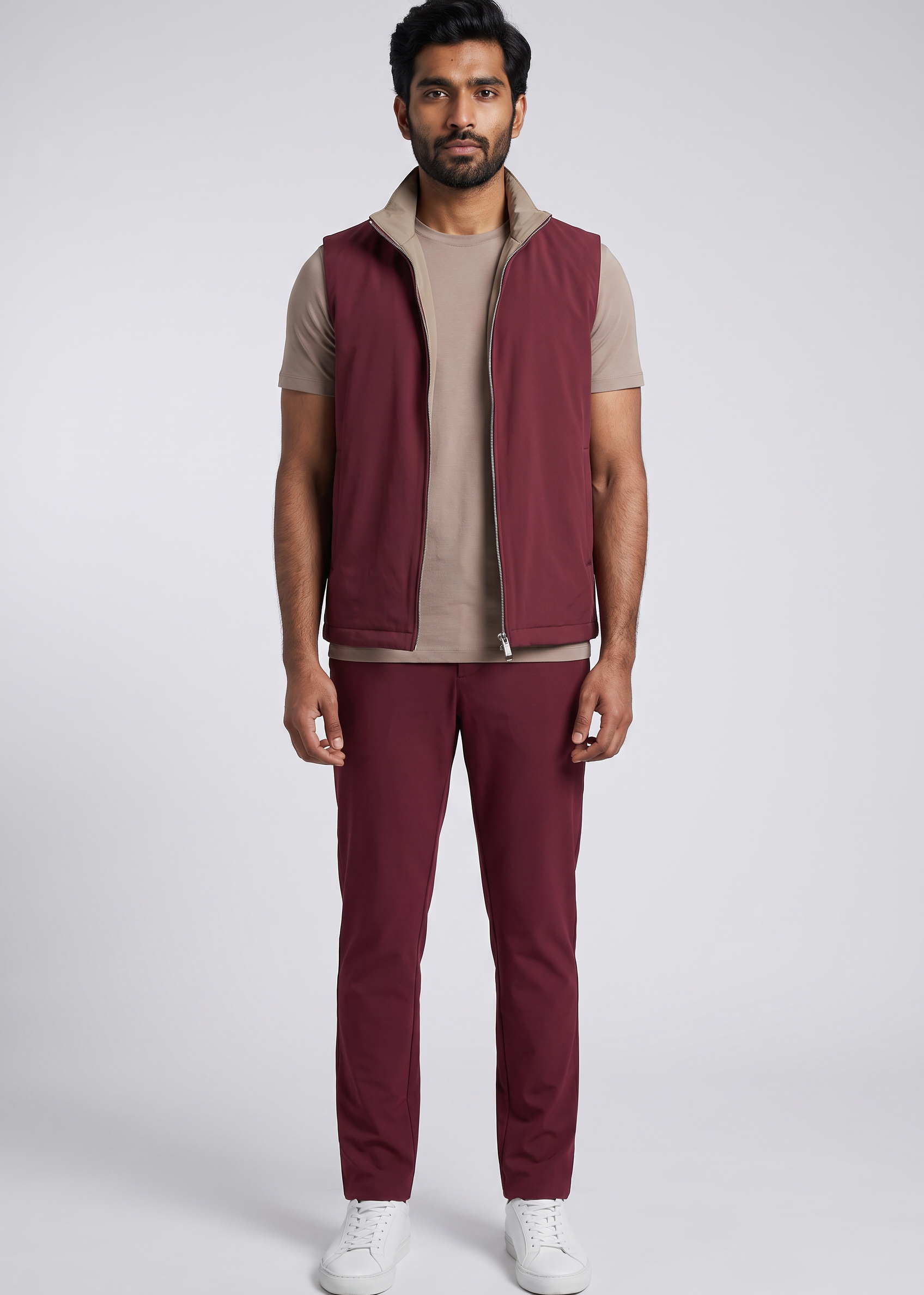 Bundle Falcon Burgundy MONVALERE, vue de face
