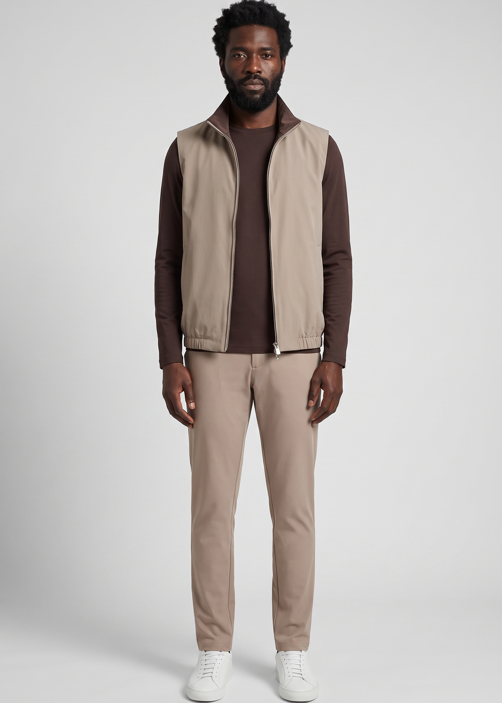 Bundle Espresso Falcon Longsleeve MONVALERE, vue de face