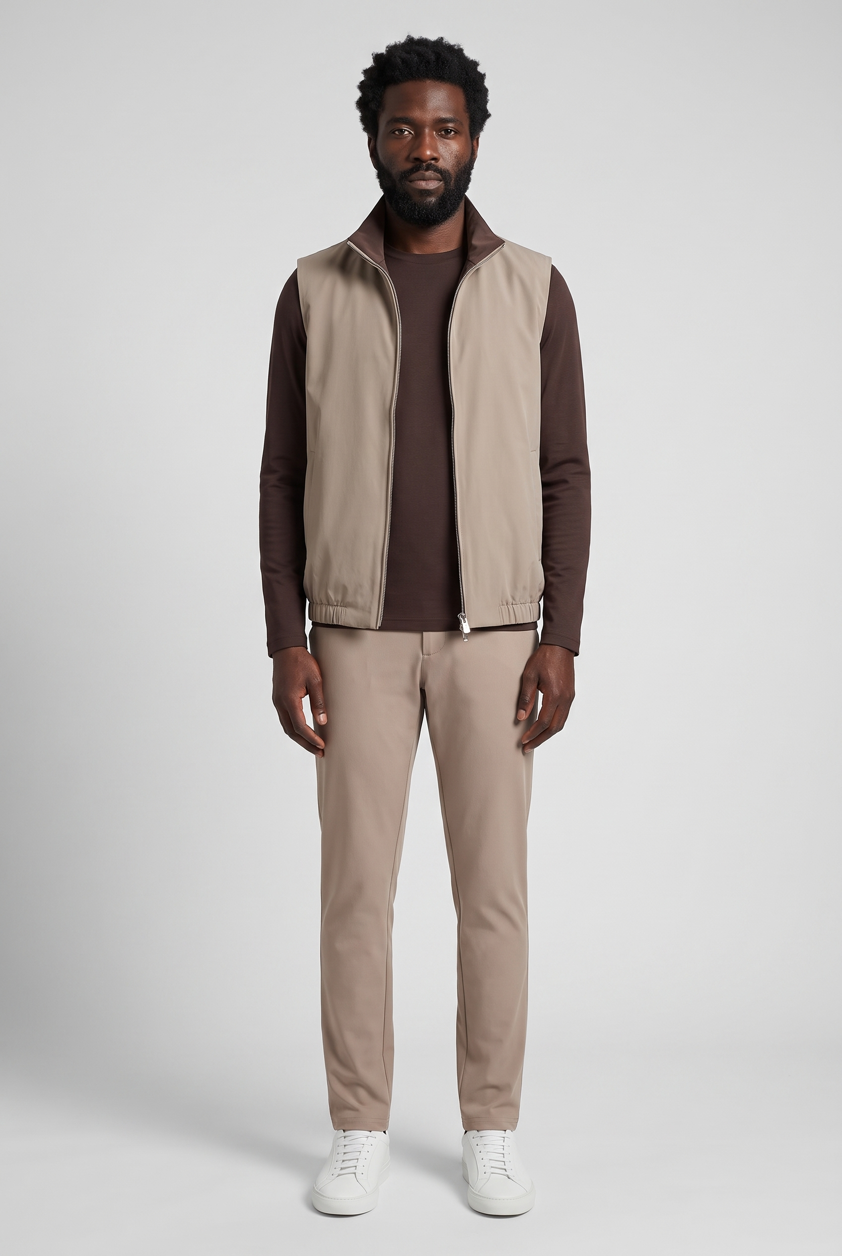 Bundle Espresso Falcon Longsleeve MONVALERE, vue de face