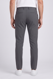 Chino Pants Dark Grey MONVALERE, vue de dos