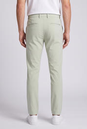 Chino Pants Pistache MONVALERE, vue de dos