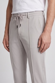 Cord Pants Elephant Grey MONVALERE, detail