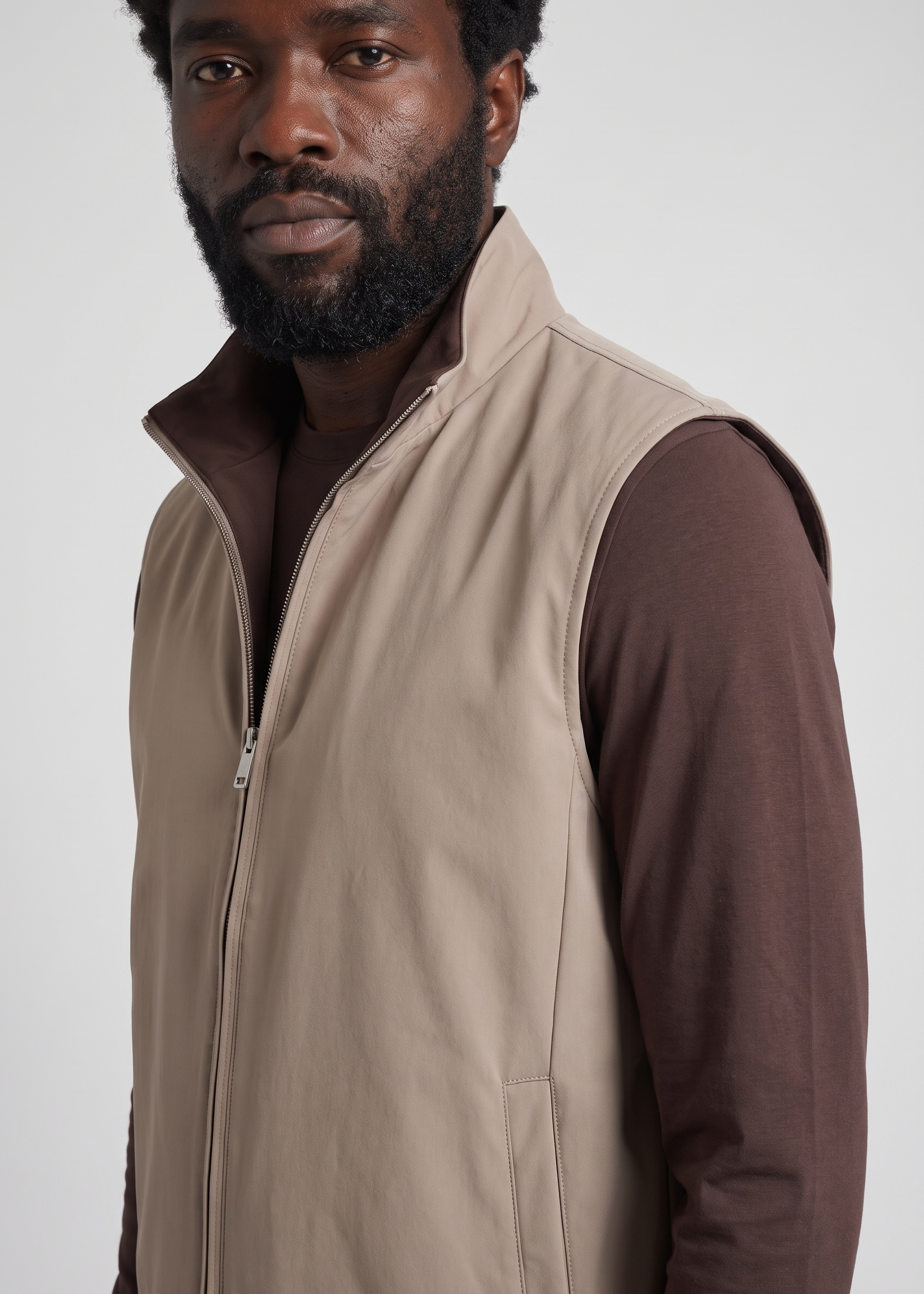 Bundle Espresso Falcon Longsleeve MONVALERE, detail