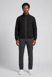 Jacket & Pants Black/Blue MONVALERE, vue de face
