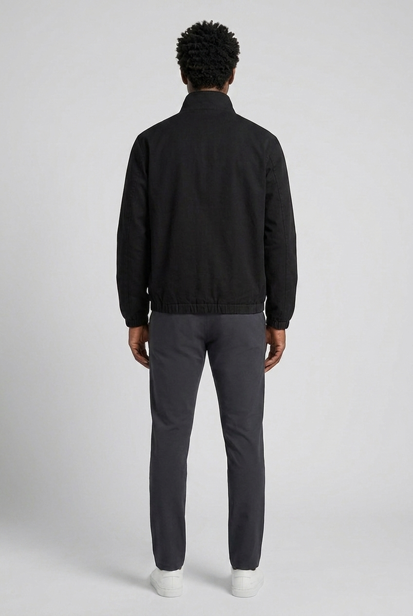Jacket & Pants Black/Blue MONVALERE, vue de dos