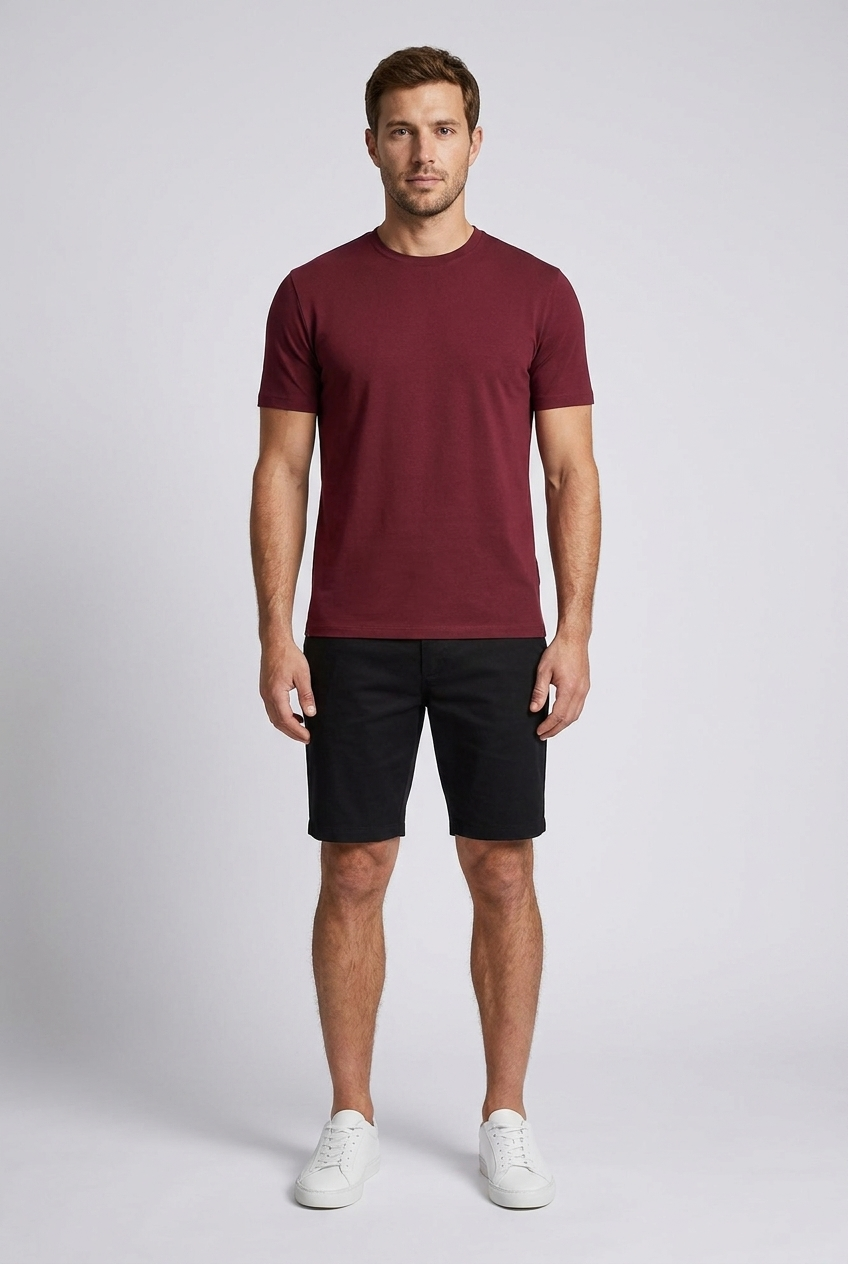 Summer Deal Burgundy/Black MONVALERE, vue de face