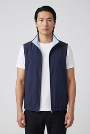 Reversible Gillet Navy/B.Blue MONVALERE, vue de face