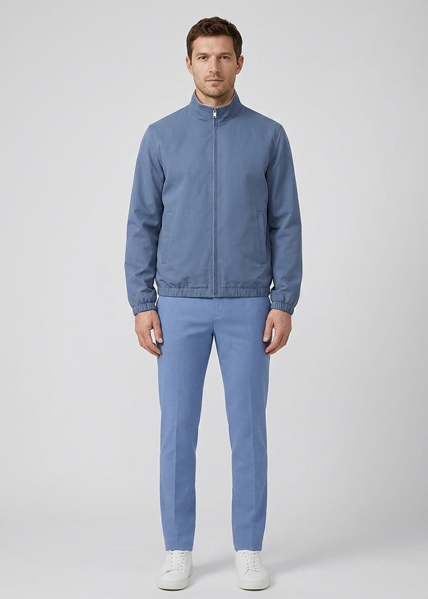 Jacket & Pants Cloud Blue MONVALERE, vue de face
