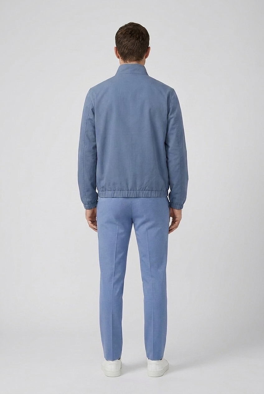 Jacket & Pants Cloud Blue MONVALERE, vue de dos