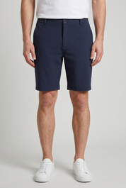 Navy Blue Bermuda MONVALERE, vue de face
