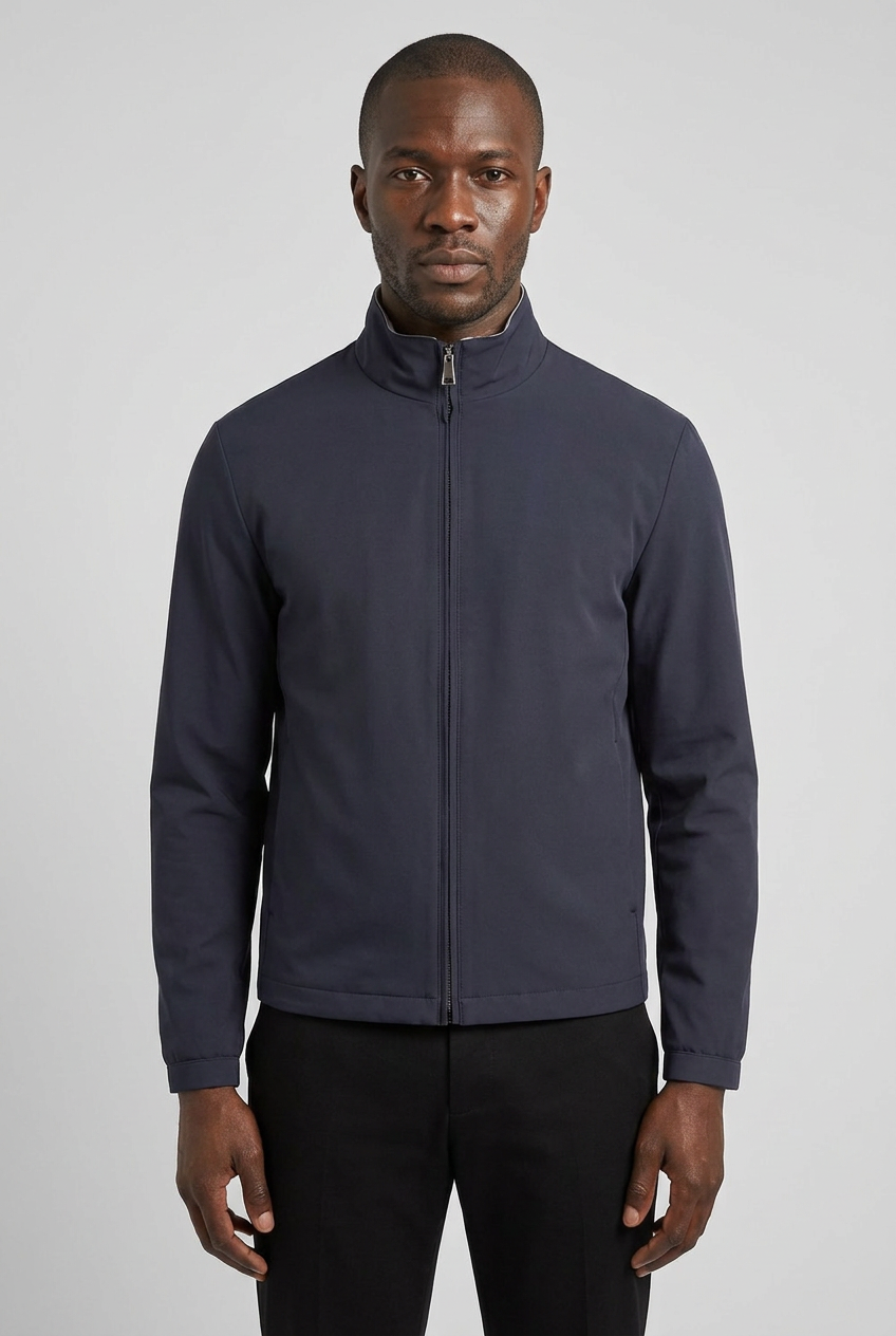 Reversible Jacket D.Grey/E.Grey MONVALERE, vue de face