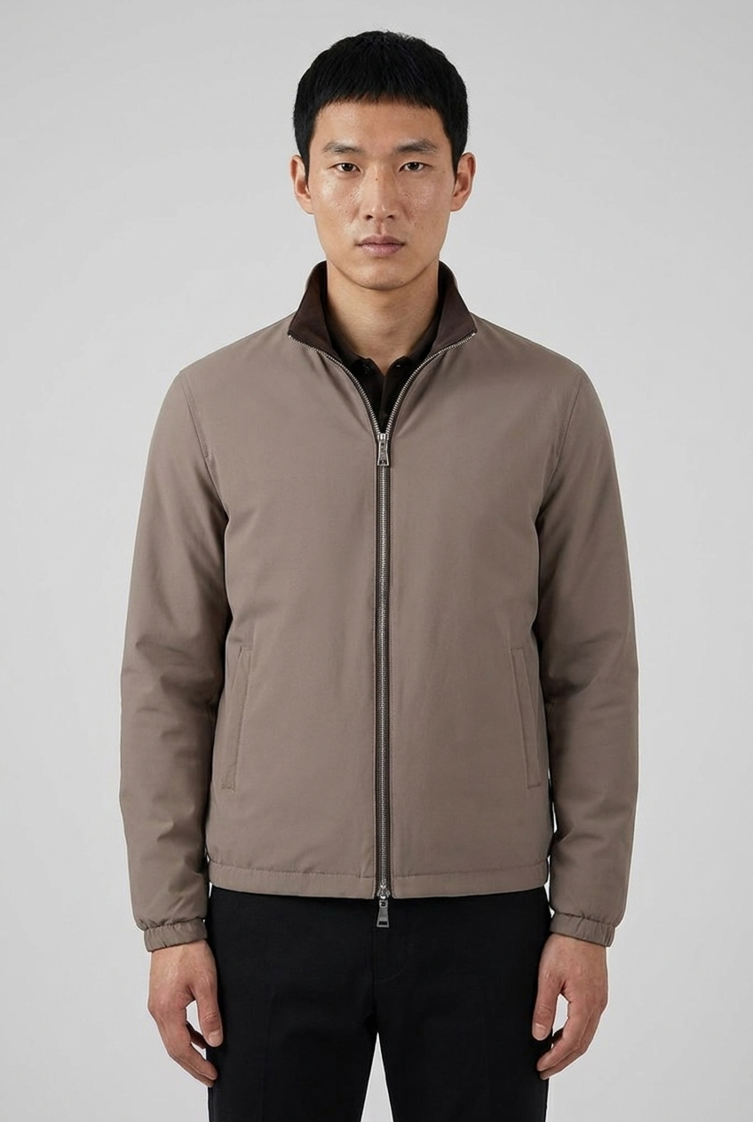 Reversible Jacket Falcon/Espresso MONVALERE, vue de face
