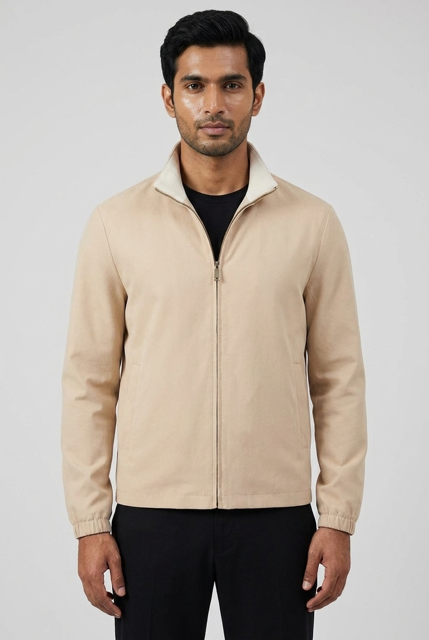 Reversible Jacket Kith/Beige MONVALERE, vue de face