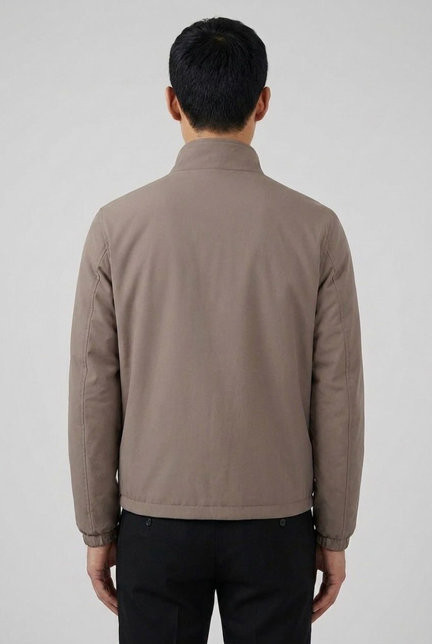 Reversible Jacket Falcon/Espresso MONVALERE, vue de dos