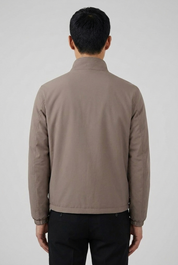 Reversible Jacket Falcon/Espresso MONVALERE, vue de dos