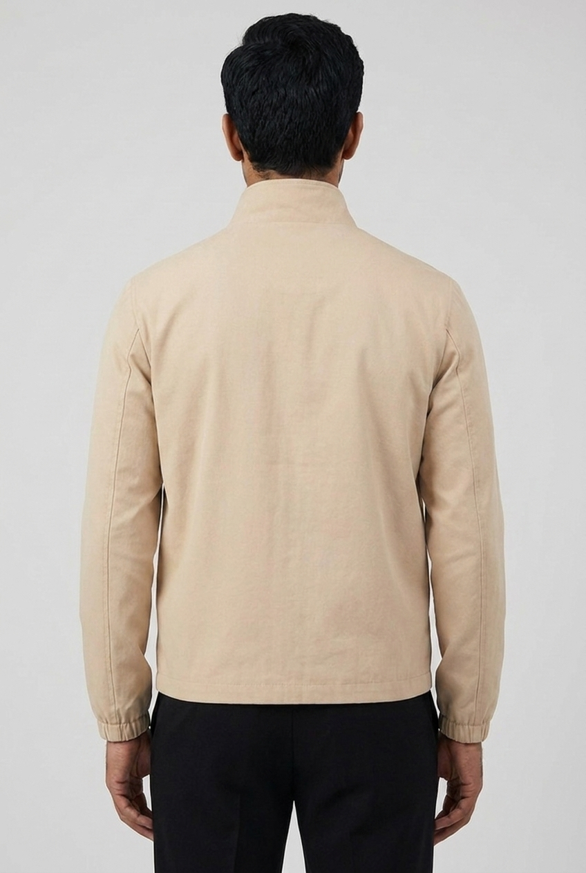 Reversible Jacket Kith/Beige MONVALERE, vue de dos