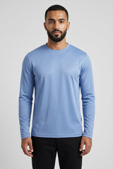 Shiny Longsleeve Cloud Blue