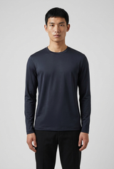 Shiny Longsleeve Dark Blue