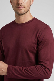 Shiny Longsleeve Burgundy MONVALERE, detail