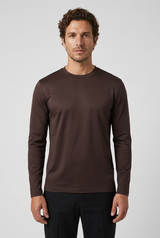 Shiny Longsleeve Espresso