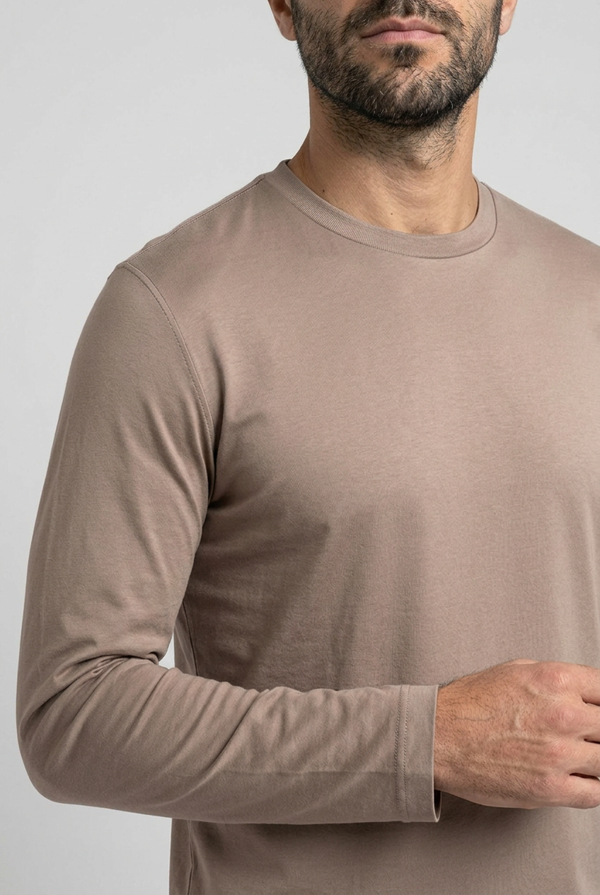 Shiny Longsleeve Falcon MONVALERE, detail
