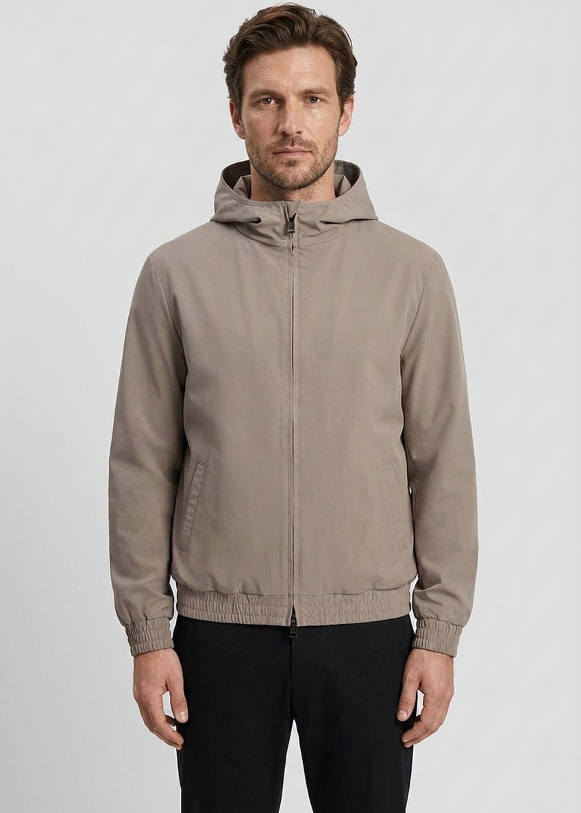 Hooded Jacket Falcon MONVALERE, vue de face