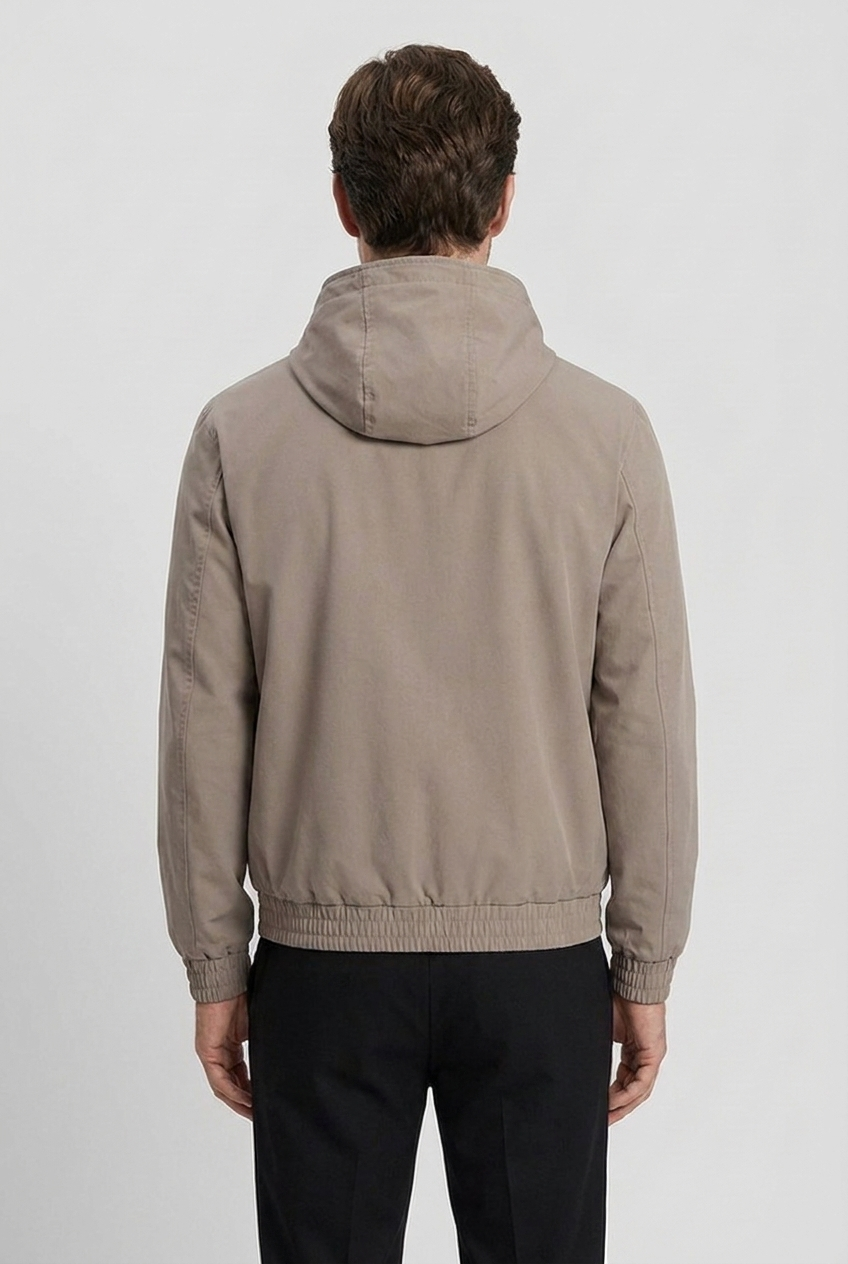 Hooded Jacket Falcon MONVALERE, vue de dos
