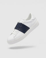 White / Navy Band